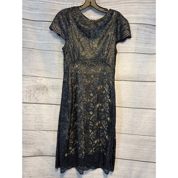 L'AGENCE Dresses & Skirts - L'Agence Black Lace Dress with slip Size 8